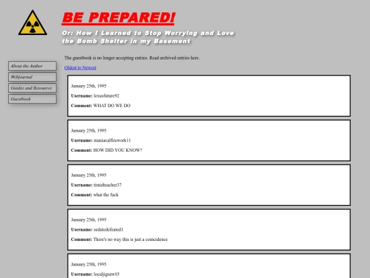 guestbooknewest screenshot