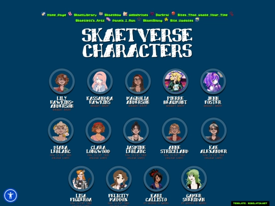 SkaetLibrary/characterwall screenshot