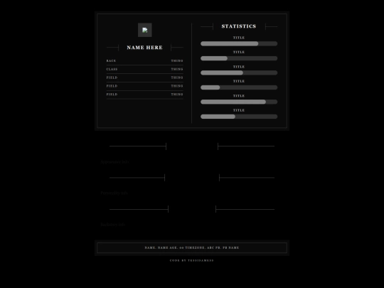 stylesheets/4stats screenshot