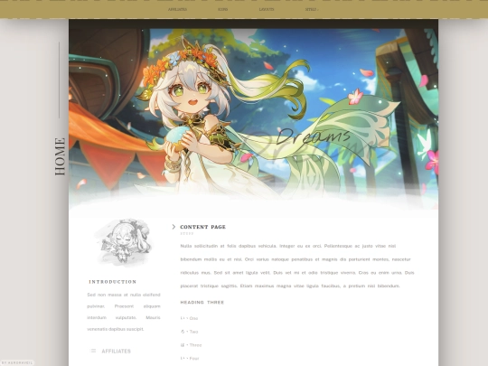 stylesheets/dreams/content2 screenshot