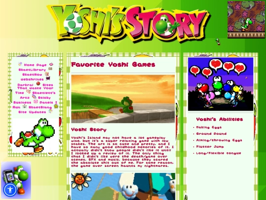 webshrines/Yoshi screenshot