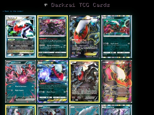 webshrines/tcg screenshot