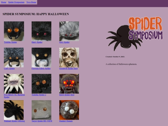 toys/Spiders/spiders screenshot