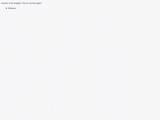test screenshot