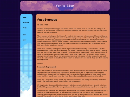posts/2026-03-22-Forgiveness screenshot