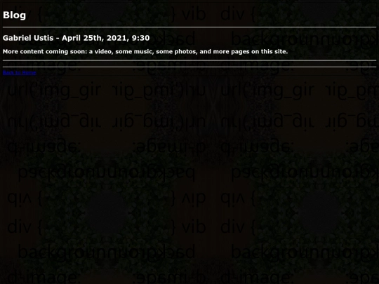 blog screenshot