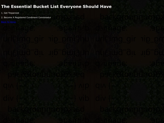 bucketlist screenshot