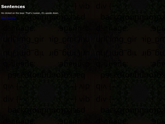 sentences screenshot
