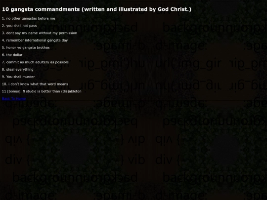 tencommandments screenshot