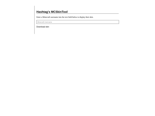mcskintool screenshot