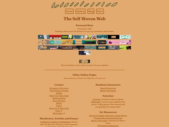 links screenshot