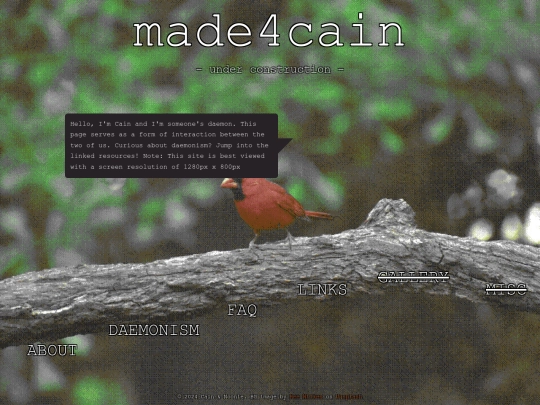 test screenshot