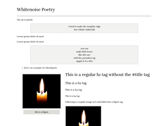 templates/whitenoise_poetry screenshot