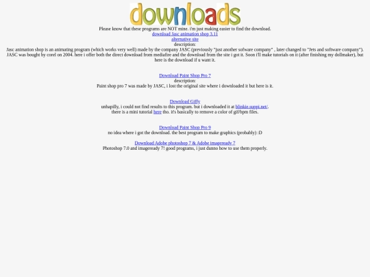 downloads screenshot