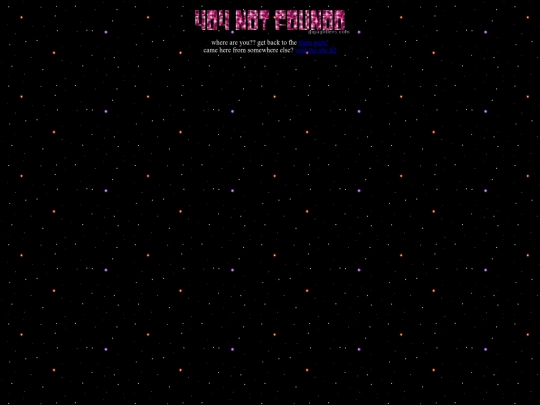 not_found screenshot
