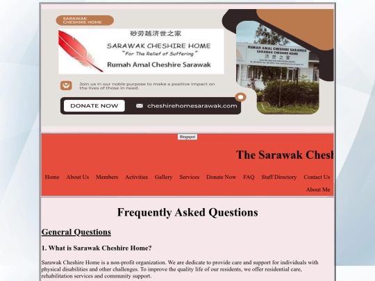 faq screenshot