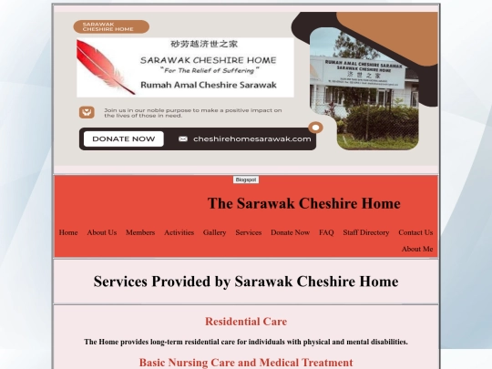 services screenshot