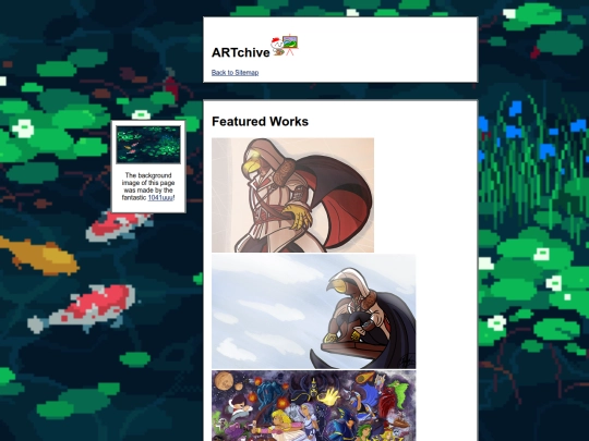 ARTchive screenshot