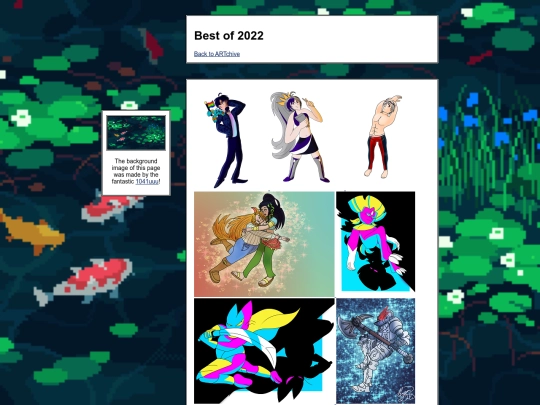 ARTchive/bestof2022 screenshot