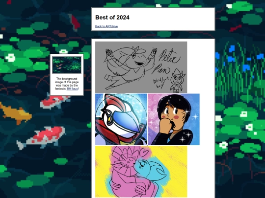 ARTchive/bestof2024 screenshot