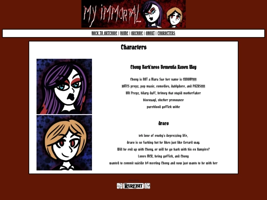 comics/rarebit-1.5/characters screenshot