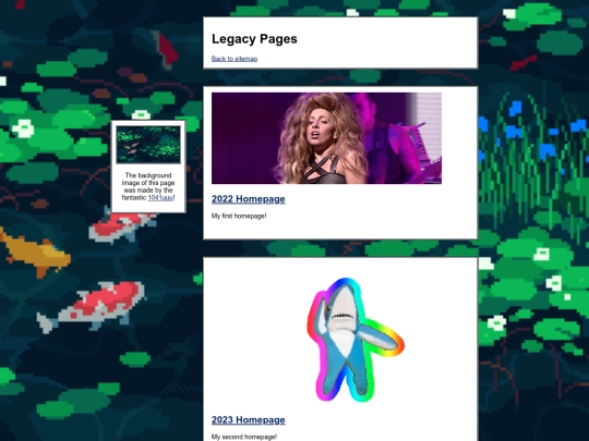 legacypages screenshot