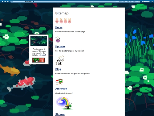 sitemap screenshot