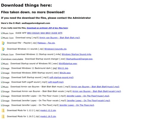downloads screenshot