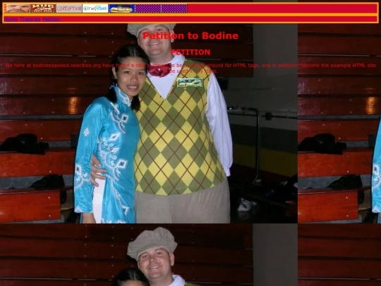 bodine/petition screenshot