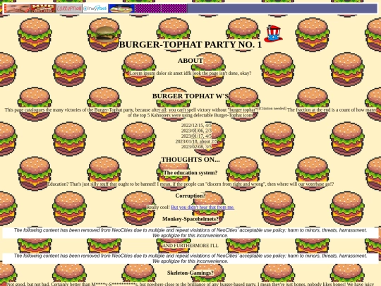 burgertophat screenshot