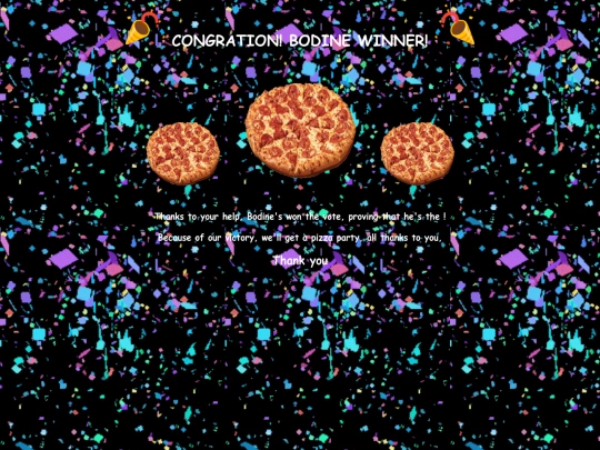 vote screenshot