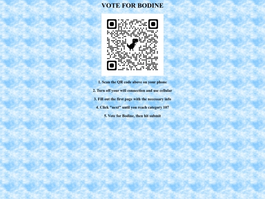vote/votebode screenshot