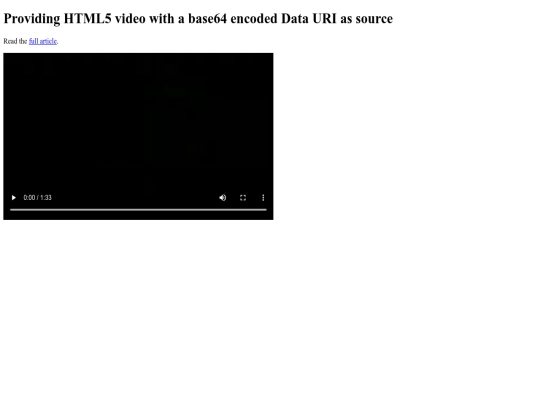 vidtest screenshot