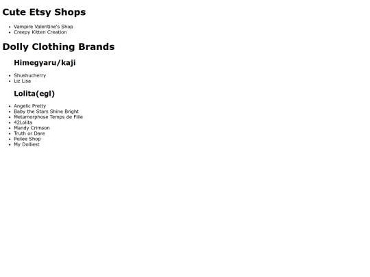 Cute Shops screenshot