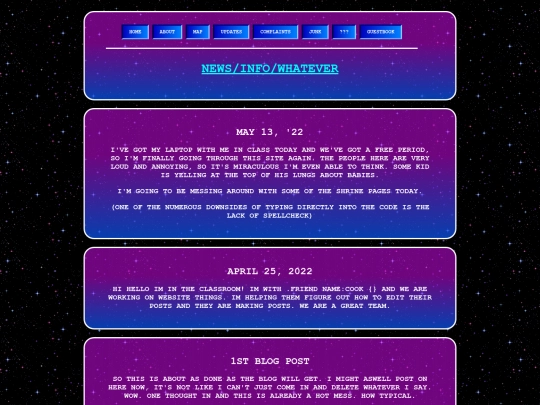 good pages/blog screenshot