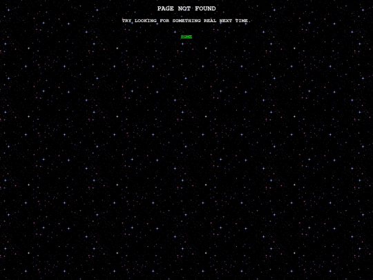 not_found screenshot