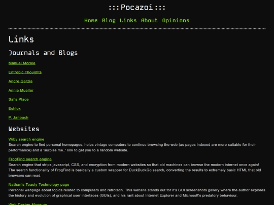 blogroll screenshot