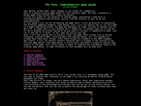 thefateguide screenshot