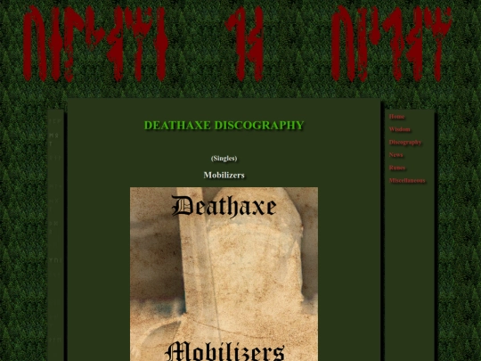 discography/deathaxedisc screenshot