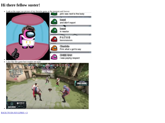 amogus screenshot