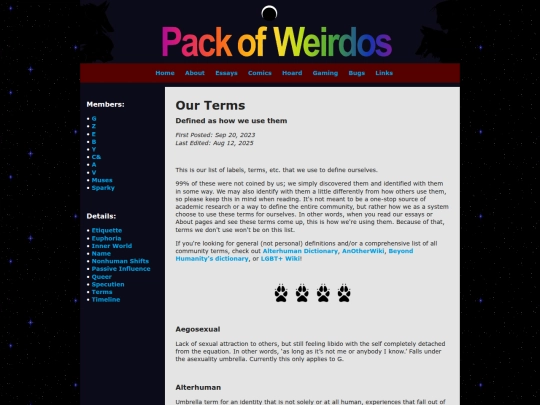 about/terms screenshot