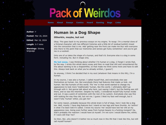 essays/human screenshot