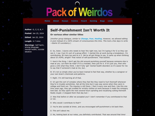 essays/punishment screenshot