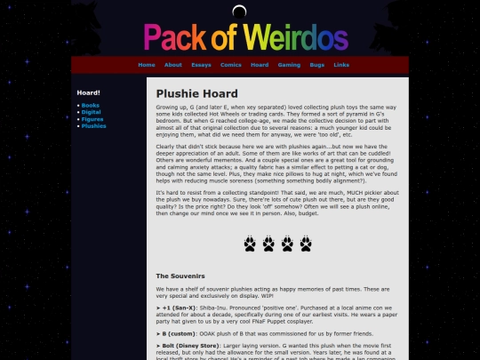 hoard/plush screenshot
