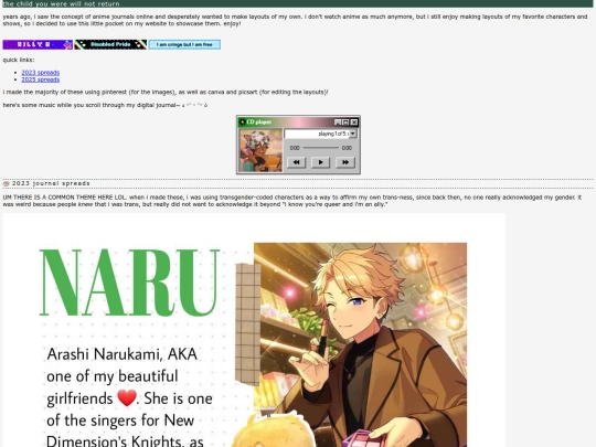 journal screenshot