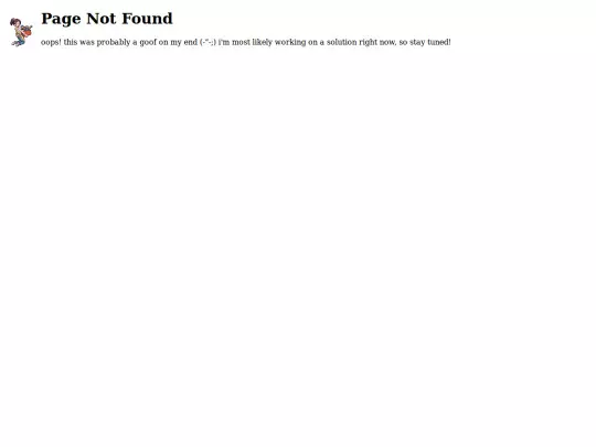not_found screenshot