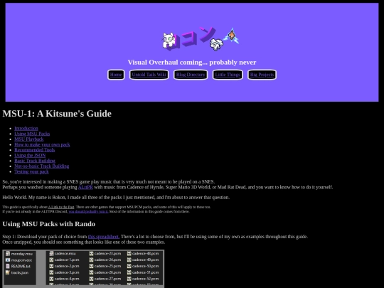 projects/msuguide screenshot