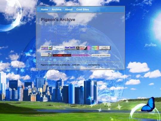 archive screenshot