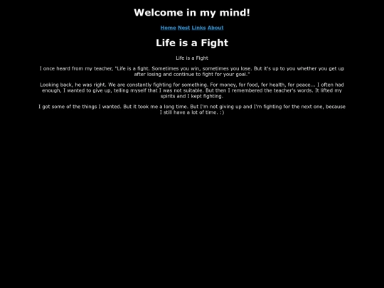 life-is-a-fight screenshot