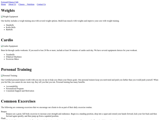 Fitness Folder /about screenshot